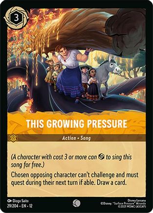 This Growing Pressure (29/204) - Wilds Unknown Cold Foil