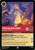 Preston Whitmore - Expedition Financier (110/204) - Wilds Unknown Cold Foil