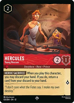 Hercules - Young Rescuer (123/204) - Wilds Unknown