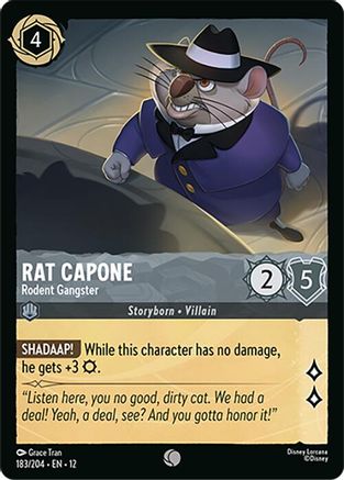 Rat Capone - Rodent Gangster (183/204) - Wilds Unknown