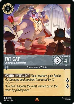 Fat Cat - Criminal Businessman (187/204) - Wilds Unknown