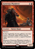 Generous Plunderer (PPOTJ-011) - Promo Pack: Outlaws of Thunder Junction