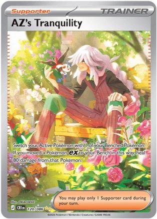 AZ's Tranquility 120/086 - ME04 Chaos Rising Holofoil