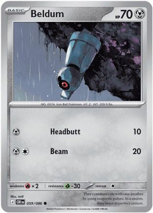 Beldum 059/null - ME04 Chaos Rising
