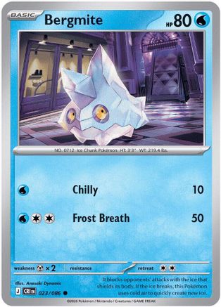Bergmite 023/null - ME04 Chaos Rising