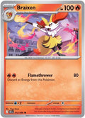 Braixen 012/null - ME04 Chaos Rising Reverse Holofoil