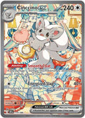 Cinccino ex 119/086 - ME04 Chaos Rising Holofoil