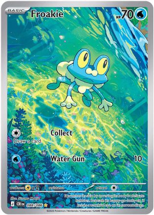 Froakie 088/086 - ME04 Chaos Rising Holofoil