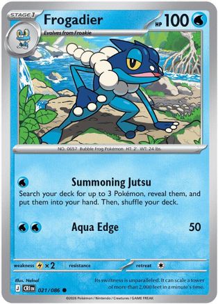 Frogadier 021/086 - ME04 Chaos Rising