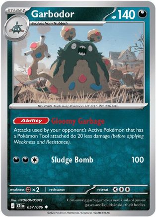 Garbodor 057/null - ME04 Chaos Rising
