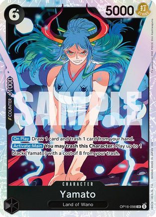 Yamato (098) (OP16-098) - The Time of Battle Foil