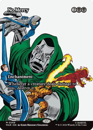 No Mercy (Borderless) (MAR-068) - Marvel Universe Eternal-Legal