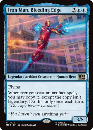 Iron Man, Bleeding Edge (MSC-626) - Commander: Marvel Super Heroes Foil
