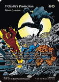 T'Challa's Protection - Teferi's Protection (Borderless) (MAR-051) - Marvel Universe Eternal-Legal Foil