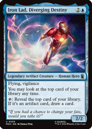 Iron Lad, Diverging Destiny (MSH-059) - Marvel Super Heroes