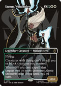 Storm, Windrider (Borderless) (MSH-375) - Marvel Super Heroes Foil
