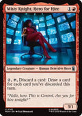 Misty Knight, Hero for Hire (MSH-145) - Marvel Super Heroes Foil