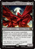 Crimson Cowl, Master of Evil (MSC-653) - Commander: Marvel Super Heroes