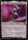 Silver Surfer, Galactus's Herald (Surge Foil) (MSC-010) - Commander: Marvel Super Heroes Foil