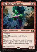 She-Hulk, Wallbreaker (Surge Foil) (MSC-060) - Commander: Marvel Super Heroes Foil