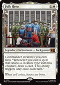 Folk Hero (Surge Foil) (MSC-132) - Commander: Marvel Super Heroes Foil