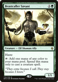 Beastcaller Savant (PRE-170S) - Battle for Zendikar Promos Foil