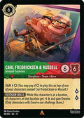 Carl Fredricksen & Russell - Intrepid Explorers (98/204) - Attack of the Vine Cold Foil