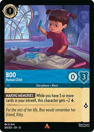 Boo - Human Child (160/204) - Attack of the Vine Cold Foil