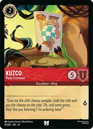 Kuzco - Picky Customer (111/204) - Attack of the Vine