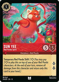 Sun Yee - Red Panda Spirit (119/204) - Attack of the Vine Cold Foil