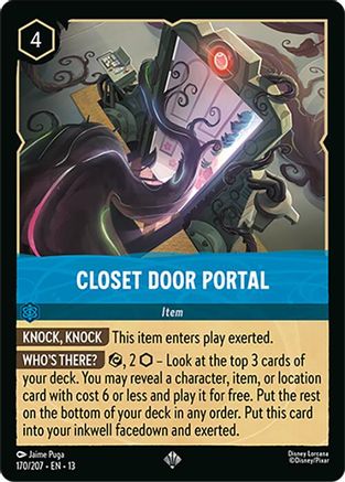 Closet Door Portal (170/204) - Attack of the Vine