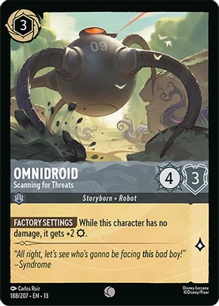 Omnidroid - Scanning for Threats (188/204) - Attack of the Vine Cold Foil