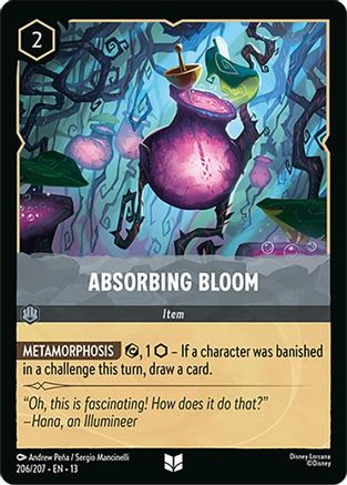 Absorbing Bloom (206/204) - Attack of the Vine Cold Foil