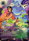 Aladdin & Genie - Mischievous Pals (Enchanted) (232/204) - Attack of the Vine Holofoil