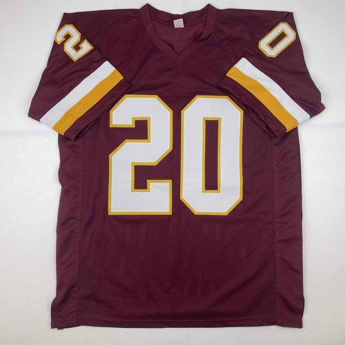 Autographed/Signed Landon Collins Washington Burgundy Football Jersey JSA COA