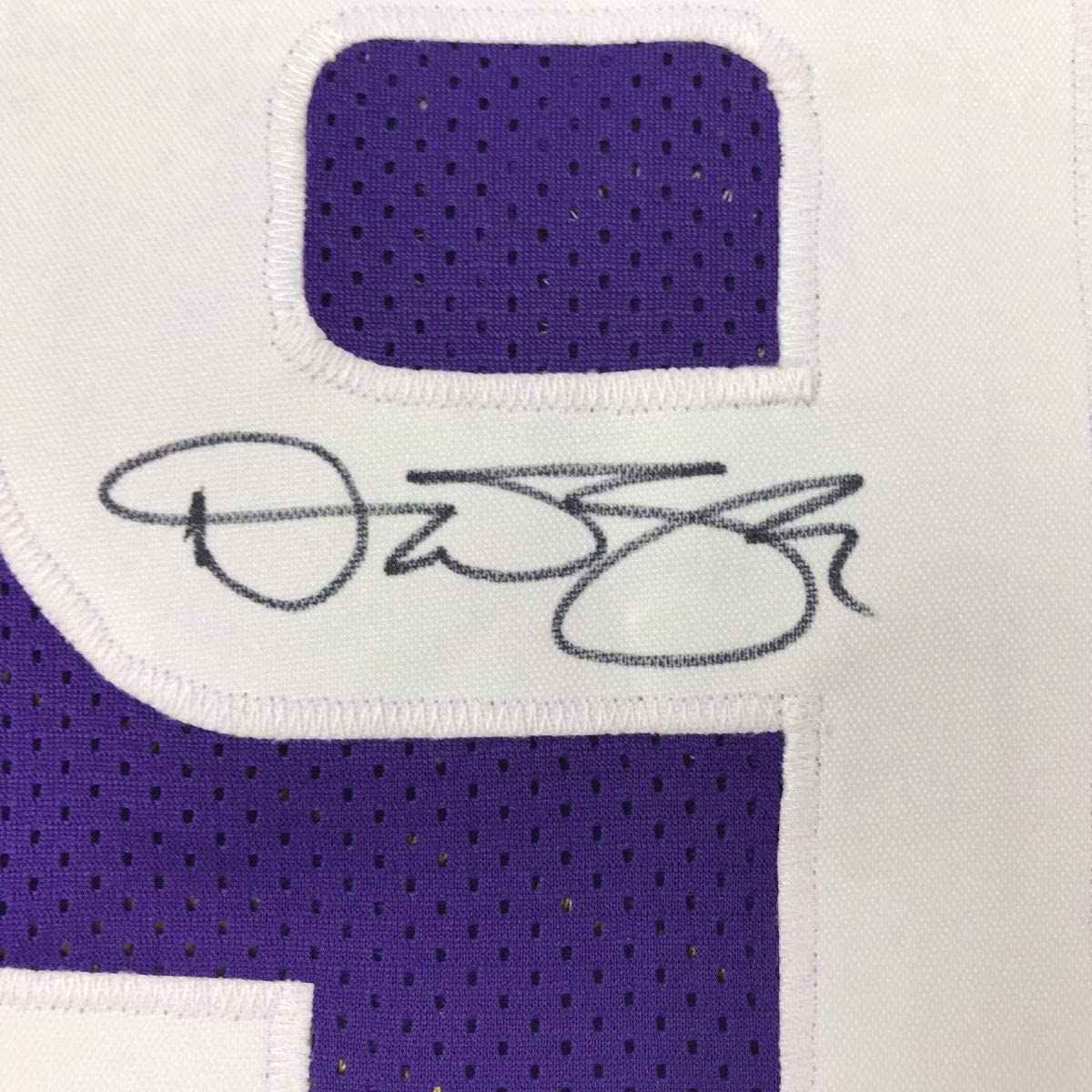 Autographed/Signed Dan Majerle Phoenix Purple Basketball Jersey Beckett BA COA