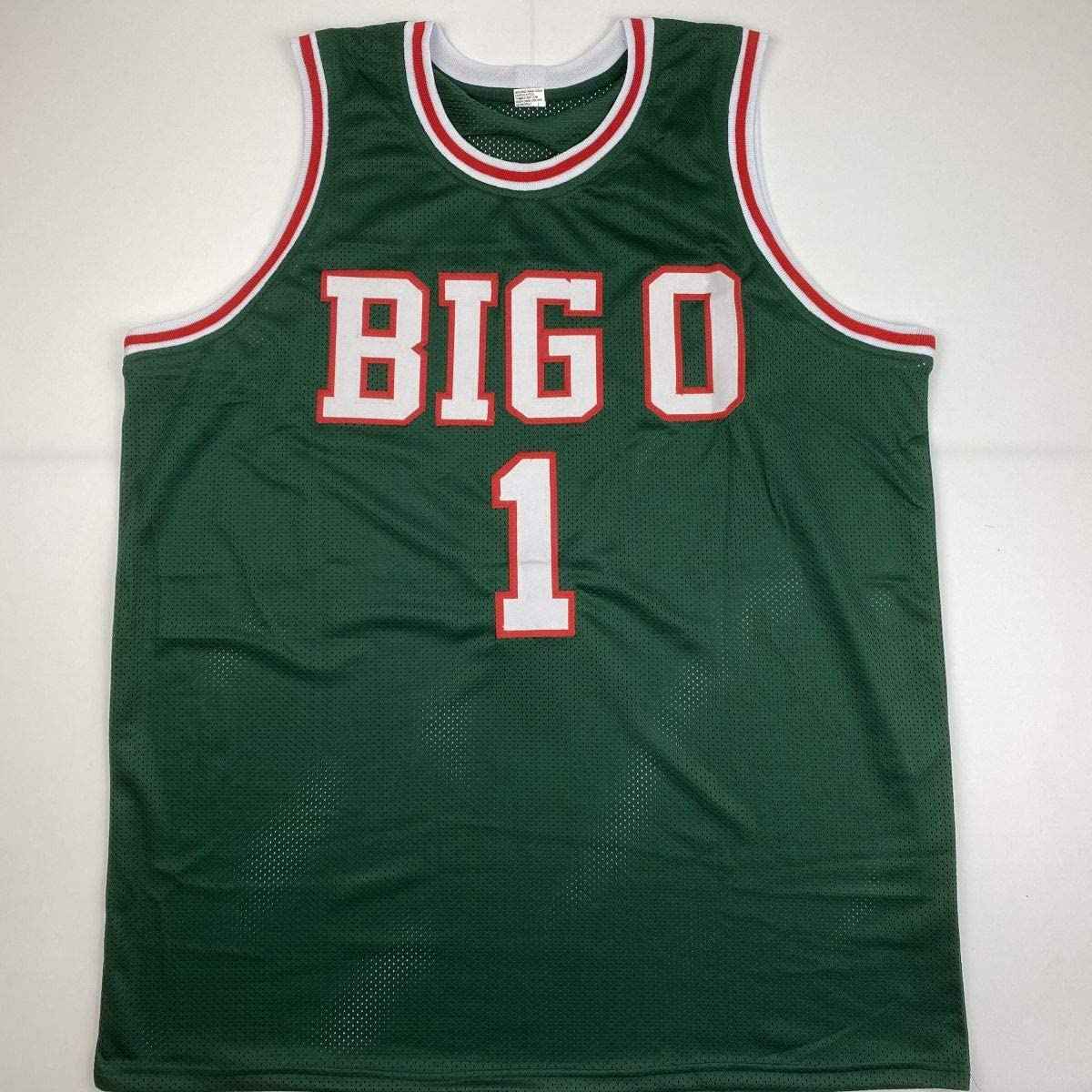 Autographed/Signed Oscar Robertson 71 Champs Milwaukee Green Basketball Jersey JSA COA