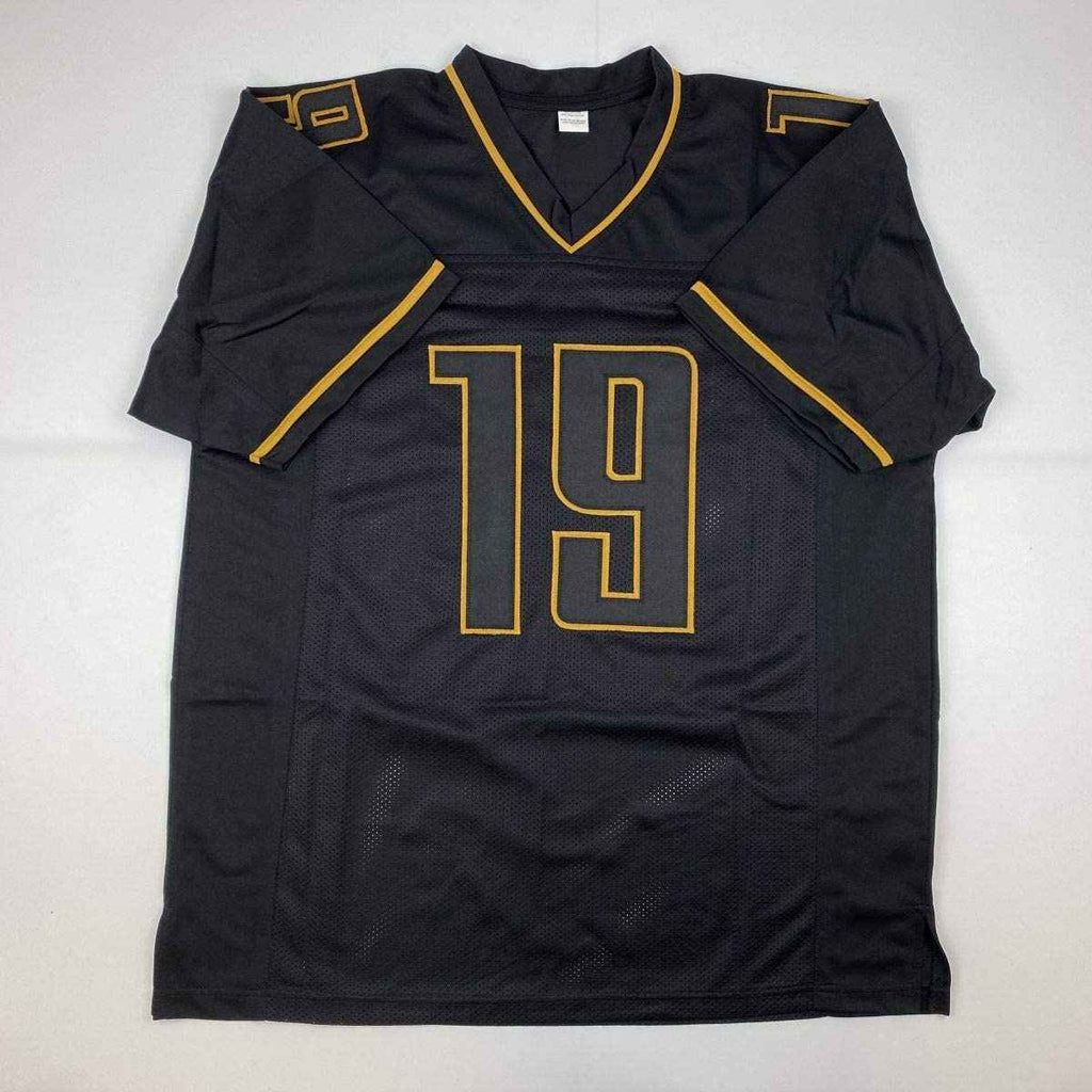 Autographed/Signed Kenny Golladay Detroit Black Football Jersey JSA COA #2