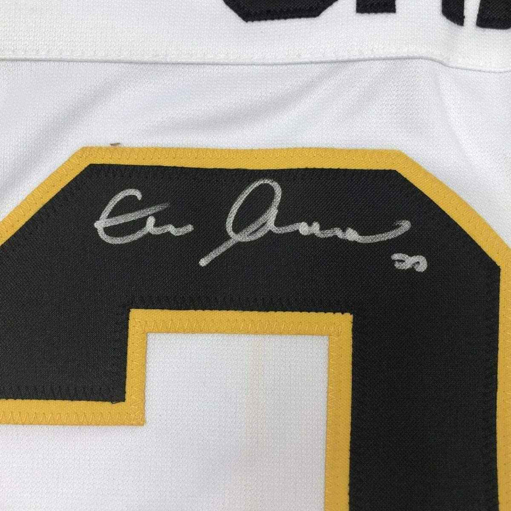 Framed Autographed/Signed Zdeno Chara 35x39 Boston White Retro Hockey Jersey JSA COA