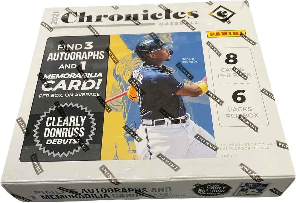 2021 Panini Chronicles Baseball Hobby Box