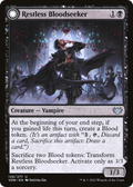 Restless Bloodseeker // Bloodsoaked Reveler (VOW-128) - Innistrad: Crimson Vow: (Double Faced Transform) Foil