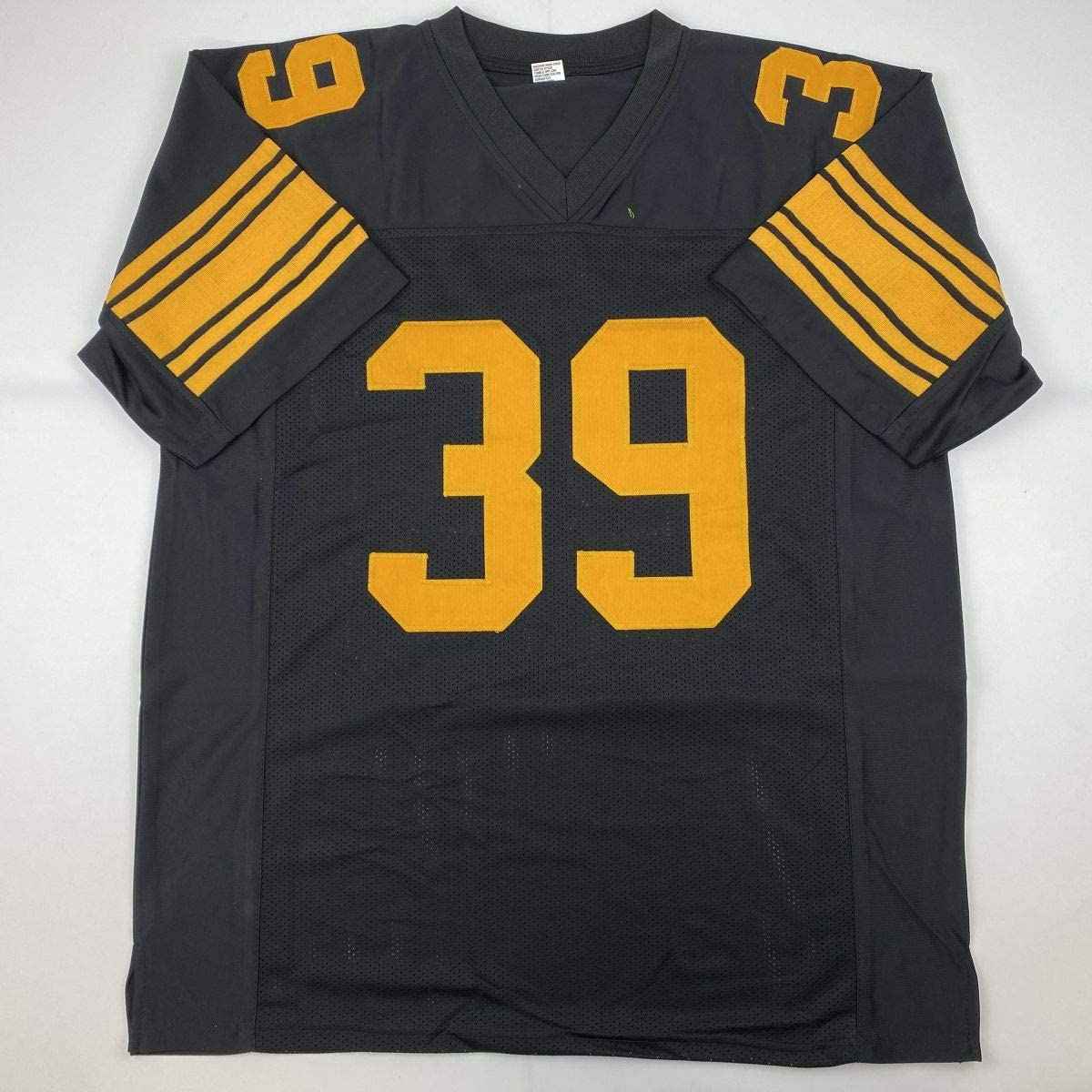 Autographed/Signed Minkah Fitzpatrick Pittsburgh Color Rush Football Jersey JSA COA