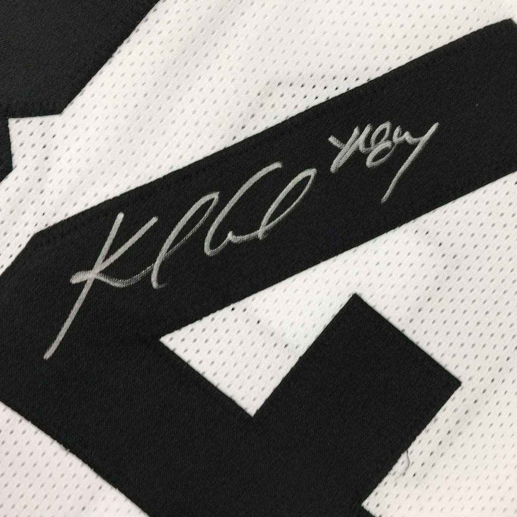 Autographed/Signed Keelan Cole Jacksonville White Football Jersey JSA COA