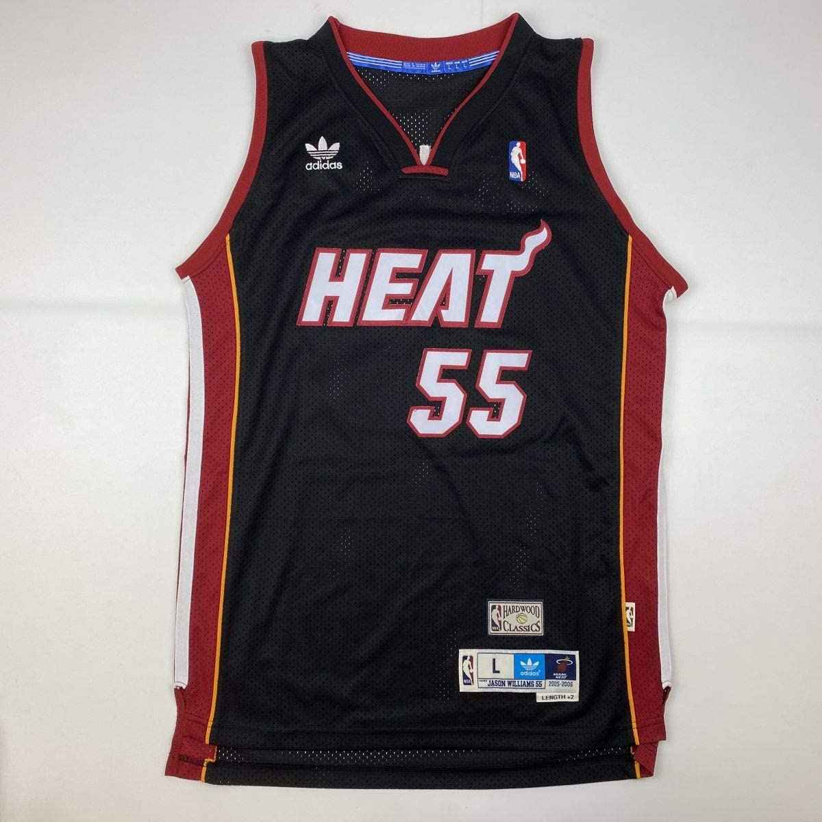 Autographed/Signed Jason Williams Miami Black Basketball Jersey PSA/DNA COA
