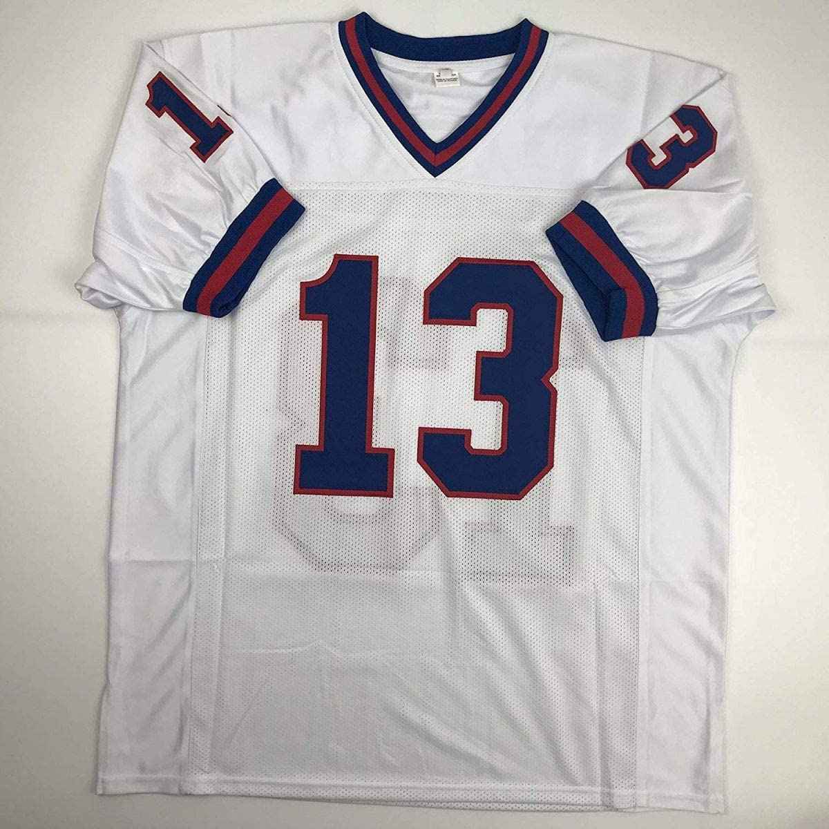 Autographed/Signed Odell Beckham Jr. New York Color Rush Football Jersey JSA COA
