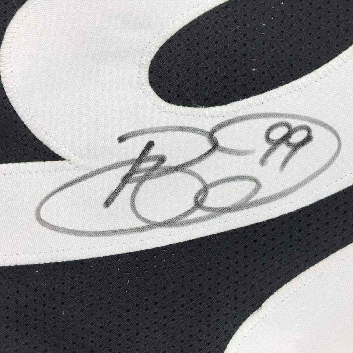 Autographed/Signed Brett Keisel Pittsburgh Black Football Jersey JSA COA