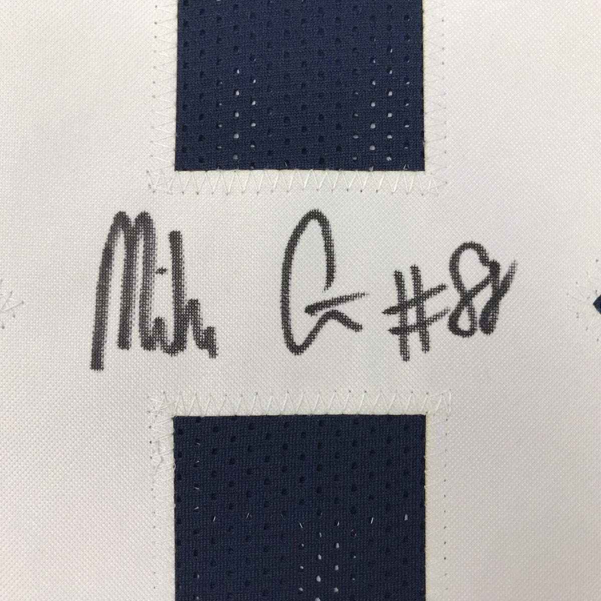 Autographed/Signed Mike Gesicki Penn State Blue College Football Jersey JSA COA