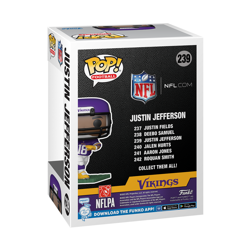 POP! NFL: Vikings- Justin Jefferson