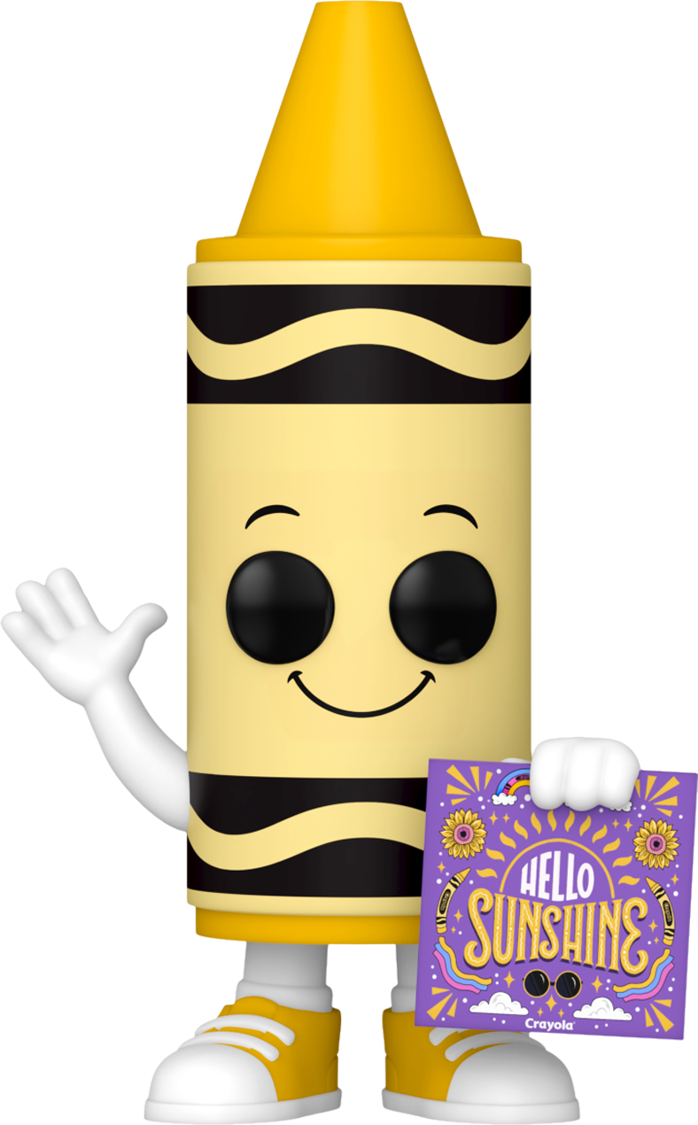 POP! Ad Icon: Crayola - Yellow Crayon (Kindness)