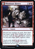 Illuminate History (PRE-108S) - Strixhaven: School of Mages Promos: (lesson) Foil